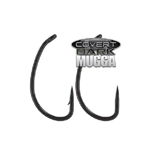 GARDNER COVERT DARK MUGGA HOOKS BARBED SIZE 10 DMH10