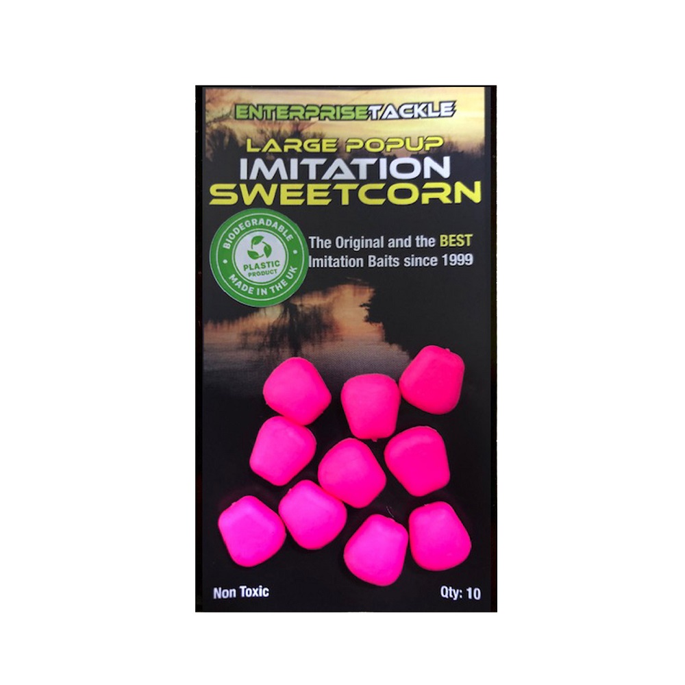 ENTERPRISE TACKLE LARGE POPUP IMITATION SWEETCORN ROSA ET13LFP