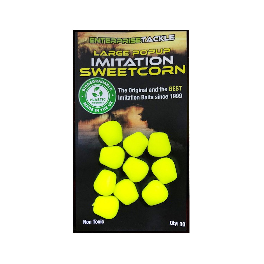 [ET13LFY] ENTERPRISE TACKLE LARGE POPUP IMITATION SWEETCORN AMARILLO FLURO ET13LFY