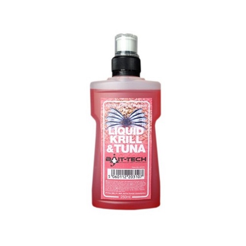 BAIT TECH LIQUID KRILL TUNA 250 ML 2501449