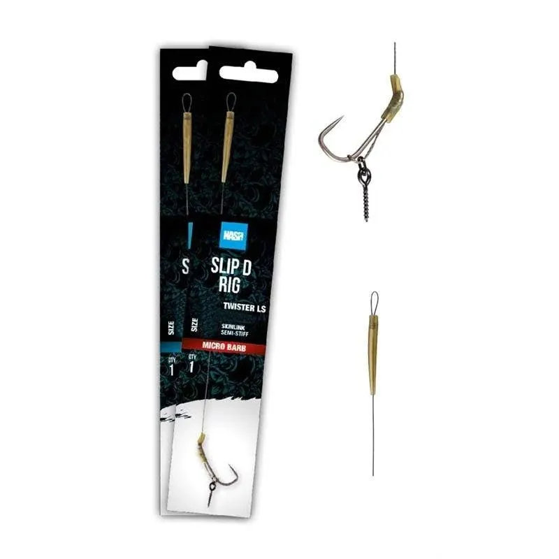 Nash Slip D-Rig Twister Ls 25Lb Size 8