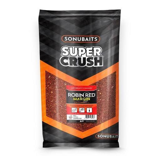 SONUBAITS SUPER CRUSH ROBN RED MARGIN GROUNBAITS 2KG S1770034