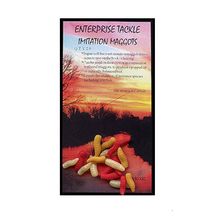 [ET18MMC] ENTERPRISE TACKLE POPUP IMITATION MAGGOTS ET18MMC
