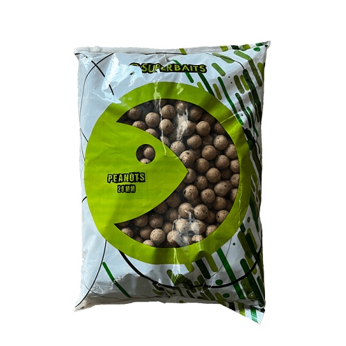 [PROV1483] SUPERBAITS BOILIES PEANUTS 20MM 5KG