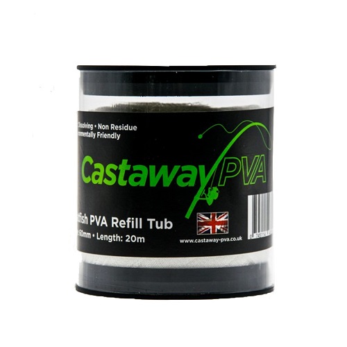 Castaway Catfish PVA Refill Tube 60mm 20m