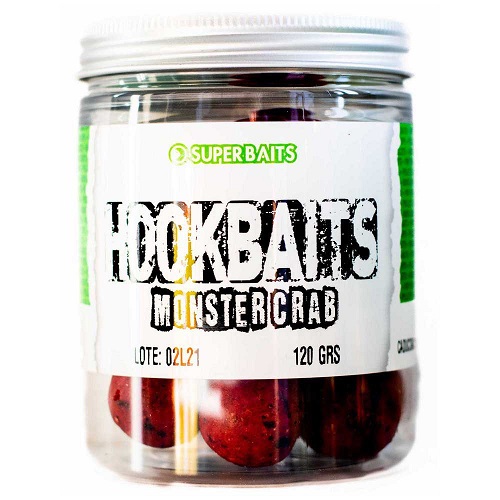 SUPERBAITS HOOKBAITS MONSTER CRAB + FLAVOURS 09210001