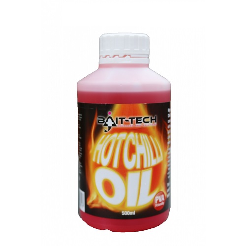 BAIT TECH HOT CHILLI OIL PVA FRIENDLY 500ML 2501510