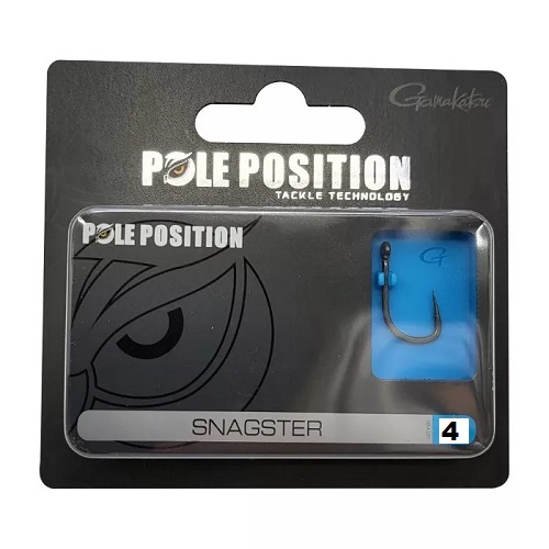 [8542304] GAMAKATSU POLE POSITION SNAGSTER HOOKS SIZE 4 8542304