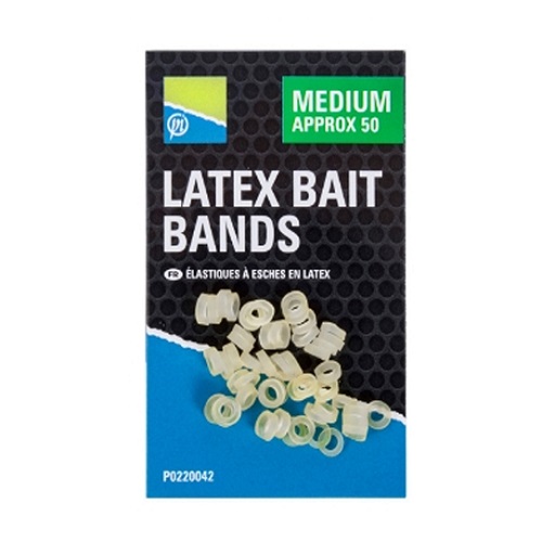 PRESTON INNOVATIONS LATEX BAIT BANDS MEDIUM P0220042