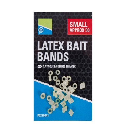 PRESTON INNOVATIONS LATEX BAIT BANDS SMALL P0220041