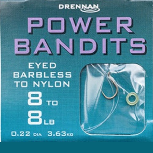 [PROV1452] DRENNAN POWER BANDITS EYED BARBLESS TO NYLON 8TO 8LB 0.22DIA 3.63KG