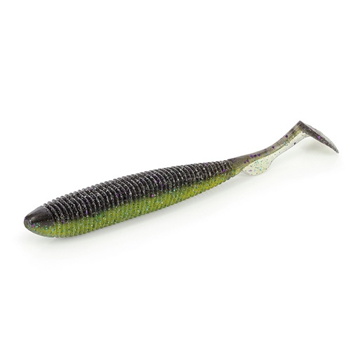 MOLIX RA SHAD 3.8FT 67 WATERMELON GOLD CHART (6 UNID) RSH3.8 67