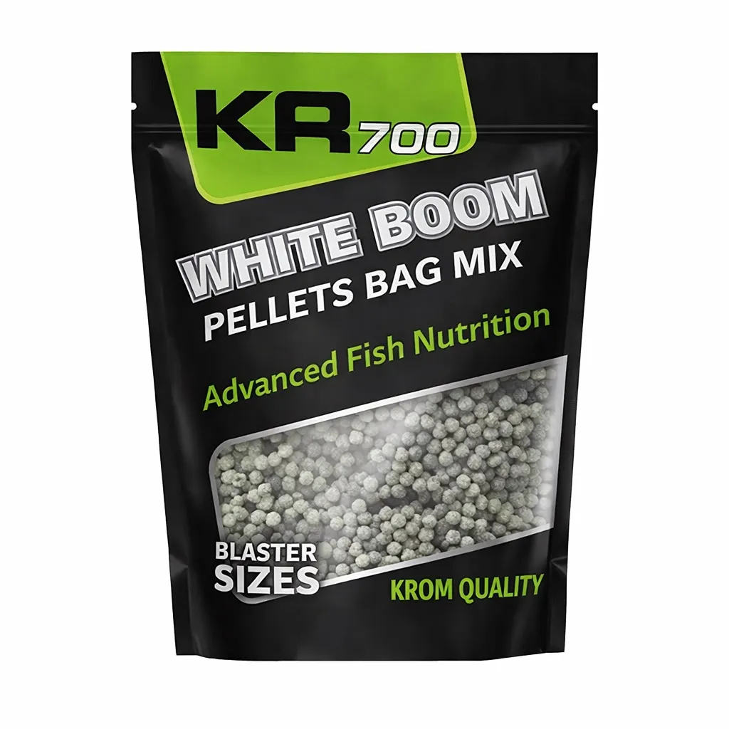 [KQPBM0203] KROM QUALITY KR200 PELLETS BAG MIX WHITE BOOM 4.5MM 800G KQPBM0203