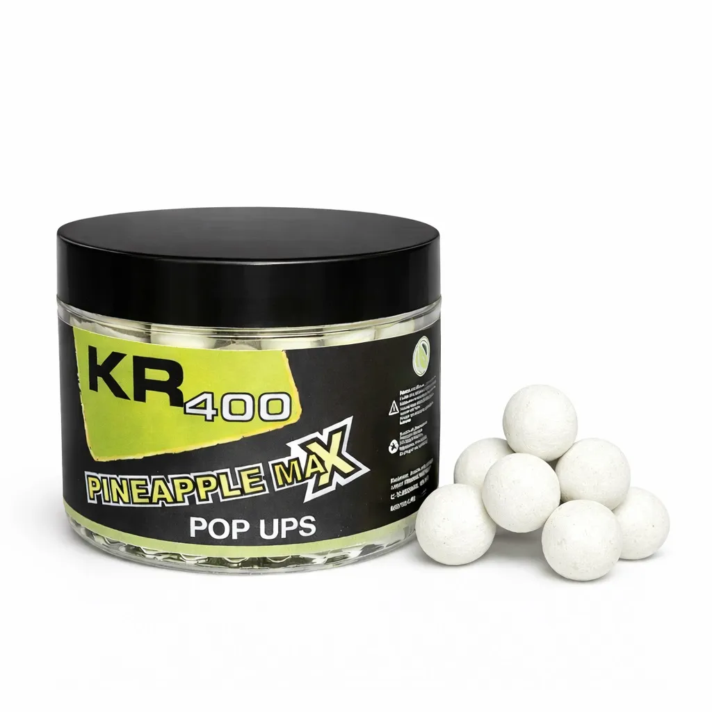 [KQB15W0604] Krom Quality KR400 Pop Ups Pineapple Max White 15mm