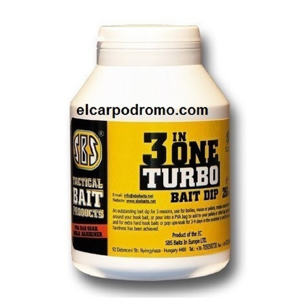 SBS 3 IN ONE TURBO BAIT DIP FRANKFURTER 250 ML 14109