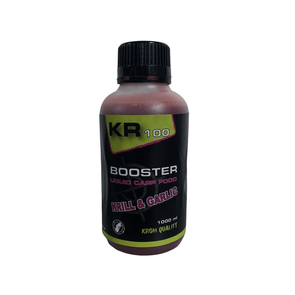 [KQBO0801] Krom Quality KR100 Liquido Booster Krill & Garlic 500ml