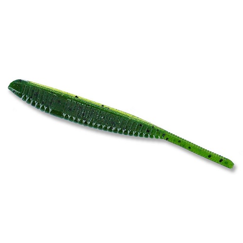 [68L-10-194] GARY YAMAMOTO SHAD SHAPE 4FT  WATERMELON BLACK BLK (10 UNID) 68L 10 194