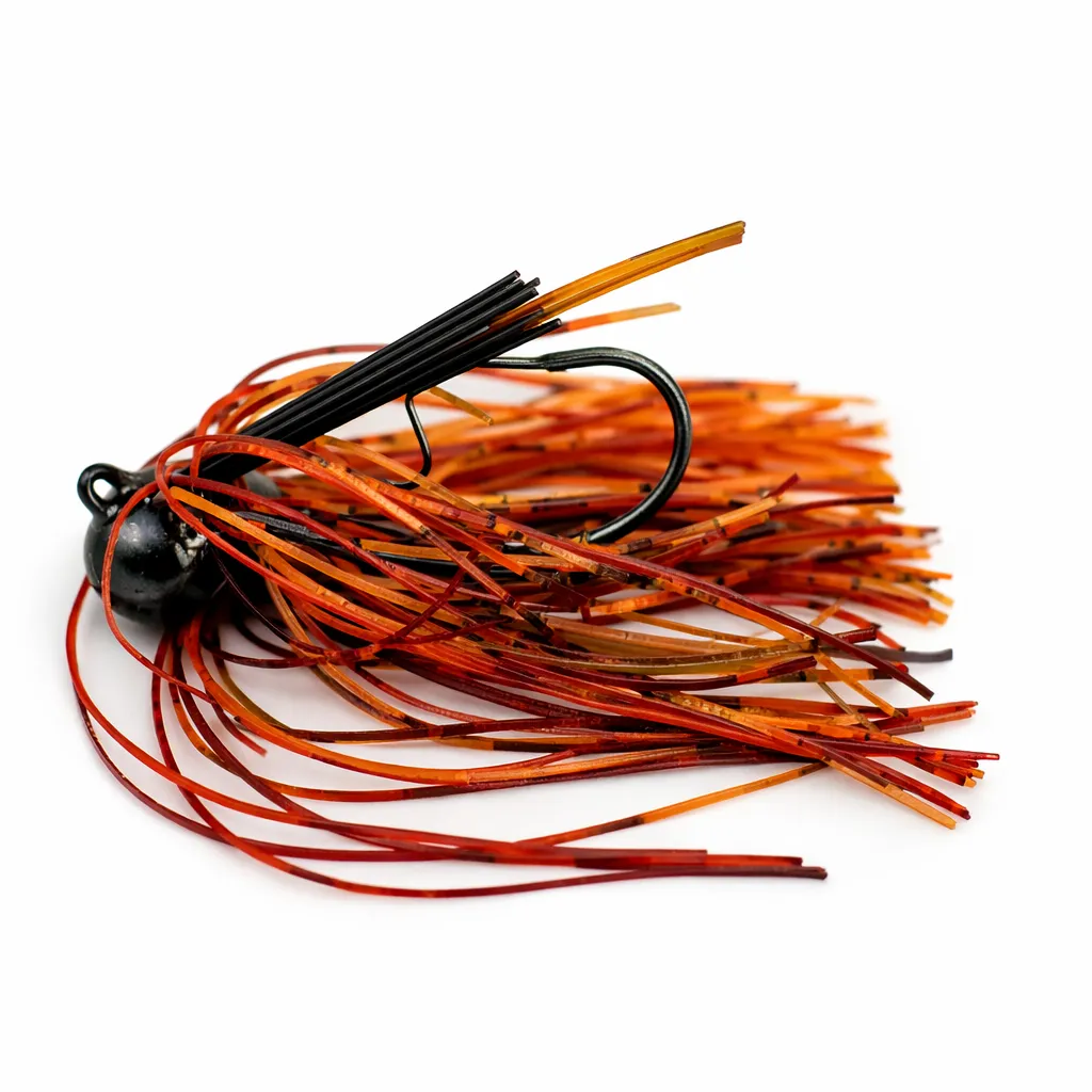 ALLIGATOR FISHING BASS JIGS BROWN CRAW 1.2 OZ