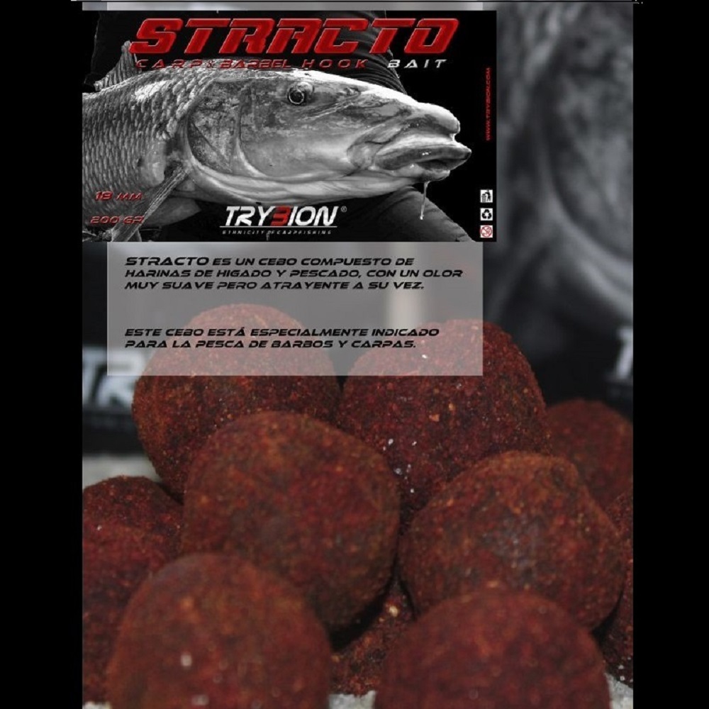 [TRYBION HOOKBAITS STRACTO 18MM 200G] TRYBION HOOKBAITS STRACTO 18 MM 200 G