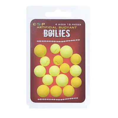 [ETBBYFY01] ESP BOILIES ARTIFICIAL BUOYANT YELLOW 4 SIZE 16 UNID ETBBYFY01