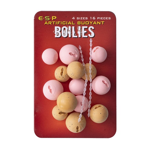 [ETBBPNM01] ESP BOILIES ARTIFICIAL BUOYANT WASHED OUT PINK 4 SIZE 16 UNID ETBBPNM01