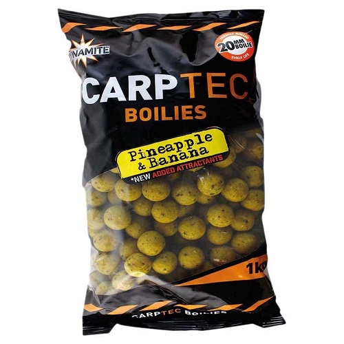 [DY1774] DYNAMITE BAITS BOILIES CARPTEC PINEAPPLE & BANANA 1 8 KG 15 MM DY1774