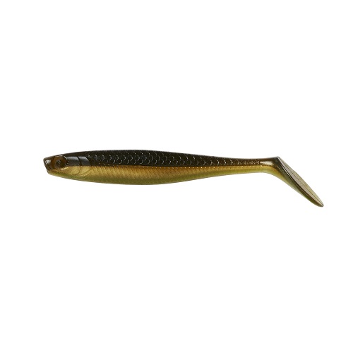 [65453] RON THOMPSON SLIM SHAD PADDLE TAIL OR YE BULK 10CM 7G 65453