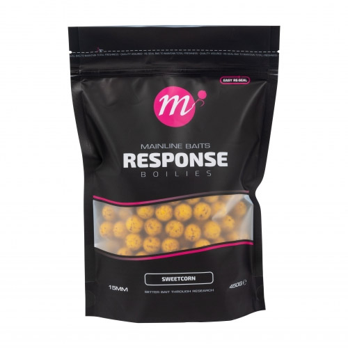[M01058] MAINLINE RESPONSE BOILIES SWEETCORN 15MM 450G M01058