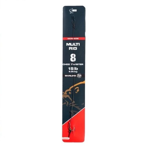 [T6385] Nash Multi Rig Chod Twister Size 8 15Lb