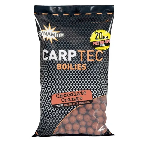 Dynamite Baits CarpTec Chocolate Orange Boilies 20mm 1,8kg
