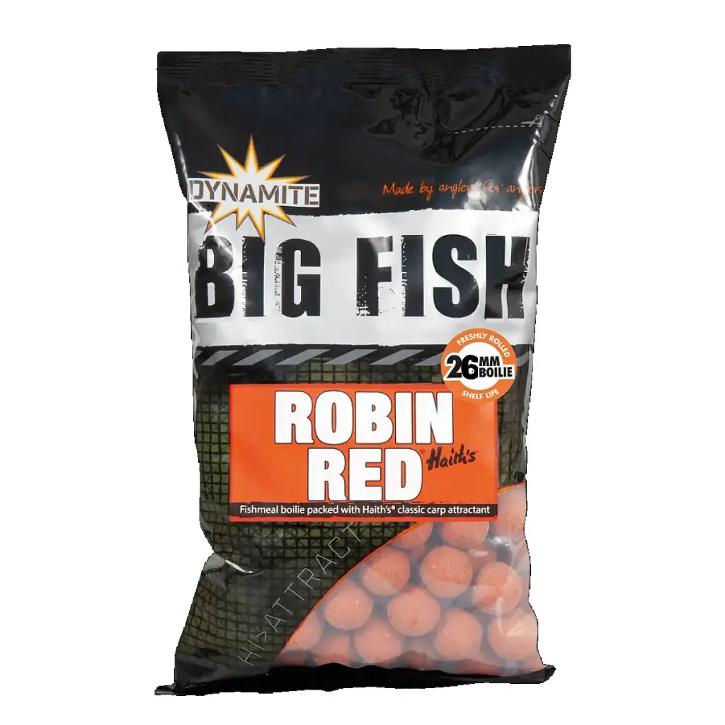 DYNAMITE BAITS BOILIES ROBIN RED 26MM 1KG DY1207