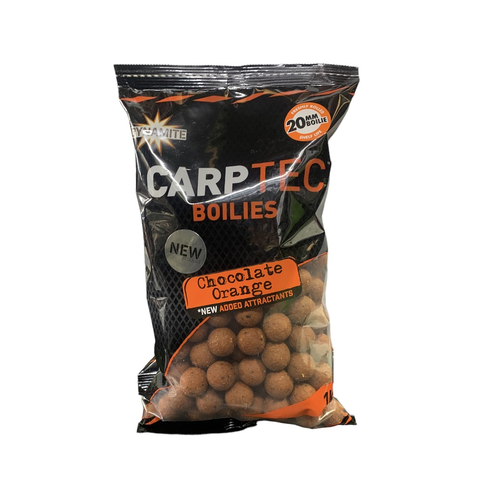 DYNAMITE BAITS CARPTEC BOILIES CHOCOLATE NARANJA 20MM 1KG DY1751