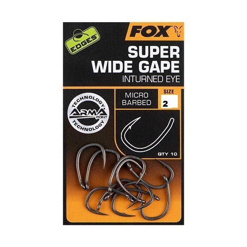 [CHK241] FOX EDGES SUPER WIDE GAPE  SIZE 2 CHK241