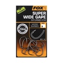 Fox Anzuelos Edges Super Wide Gape Inturned Eye Size 2