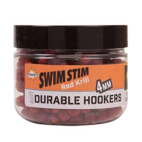 DYNAMITE BAITS DURABLE HOOK PELLET SWIN STIM RED KRILL 4MM DY1436