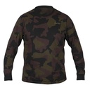 Avid Carp Distortion Camo Lite T-Shirt Long Sleeve Size 3XL