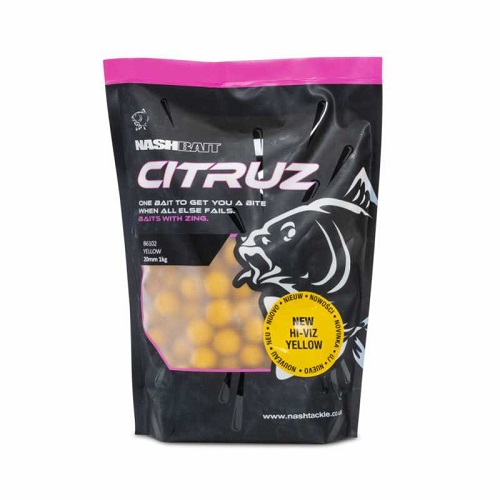 NASH CITRUZ BOILIES YELLOW 15MM 1KG B6101