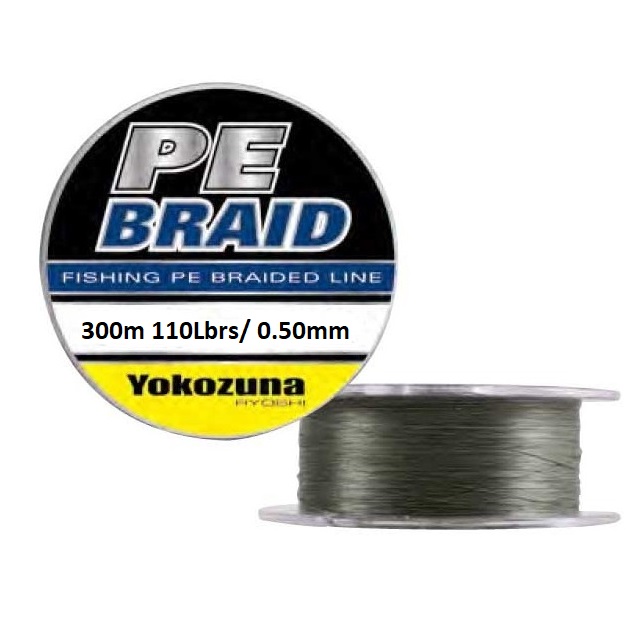 [LYB30050] YOKOZUNA PE BRAID 300M 110LBRS/0.50MM LYB30050