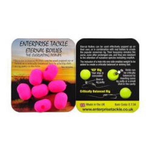 [ET34FP11] ENTERPRISE TACKLE ETERNAL BOILIES DUMBELL ROSA 11 15MM ET34FP11