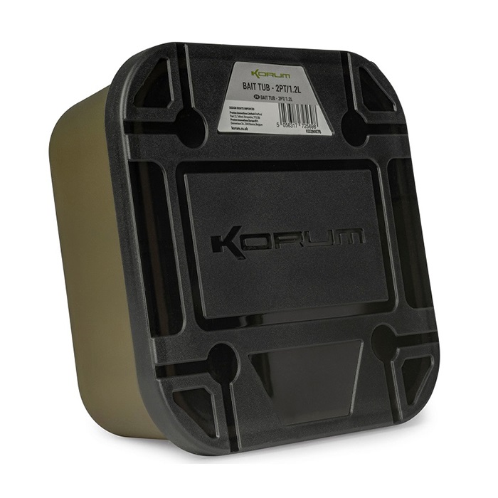 [K0290077] KORUM BAIT TUB 1PT 0.6L K0290077
