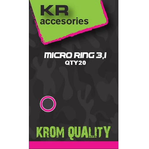 [KQTKNR1416] Krom Quality Micro Ring 3.1 20 Unid