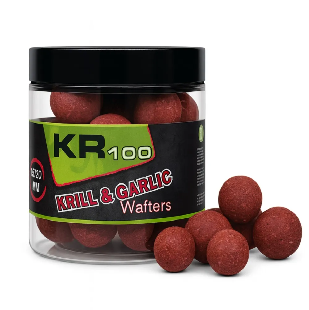 [KQWF0601] Krom Quality KR100 Wafters Krill & Garlic 15/20mm