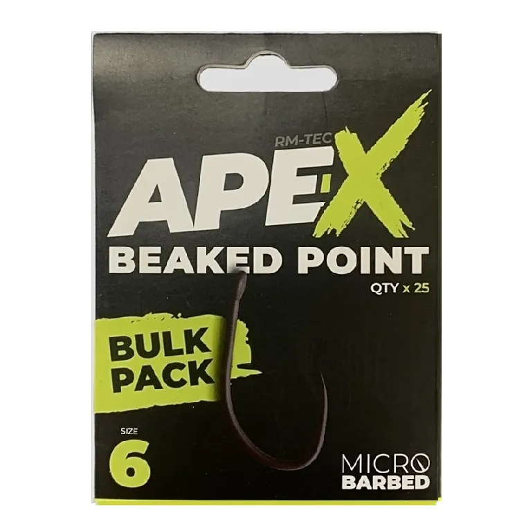 Ridgemonkey Ape-X Beaked Point Bulk Pack 25 Unid Size 6