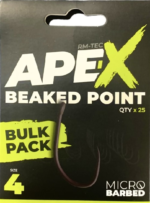 RIDGEMONKEY APEX BEAKED POINT Nº4 BULK PACK 25 UNID RMT398