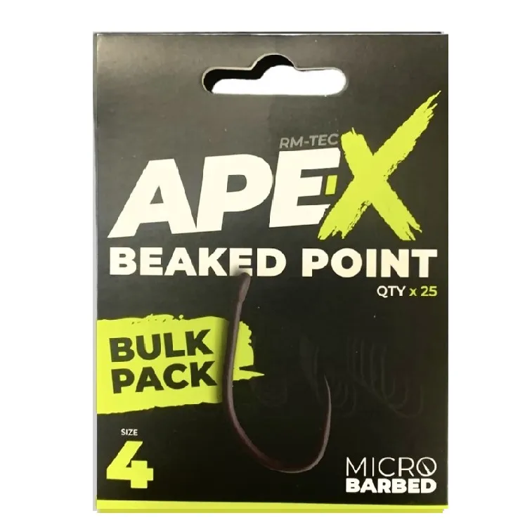 Ridgemonkey Ape-X Beaked Point Bulk Pack 25 Unid Size 4