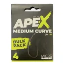Ridgemonkey Ape-X Medium Curve Bulk Pack 25 Unid Size 4