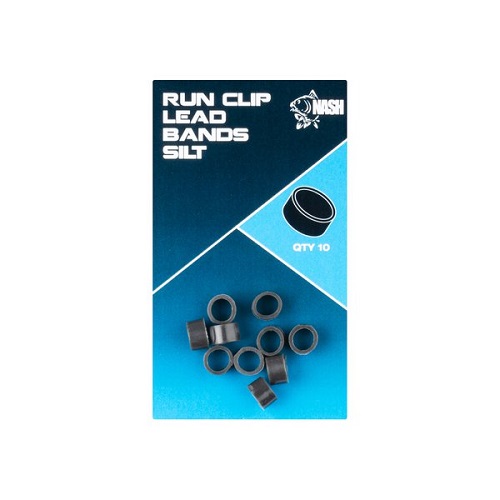 Nash Run Clip Lead Band Silt Qty10