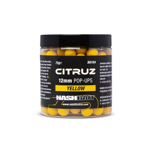 [B6106] NASH CITRUZ POP UPS YELLOW 20 MM B6106