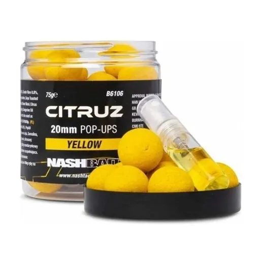 Nash Citruz Pop Ups Yellow 20mm