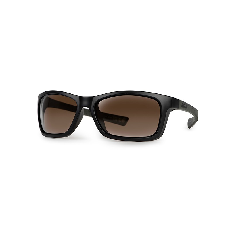 [CSN048] FOX COLLECTION WRAPS GREEN/BLACK   BROWN LENS CSN048